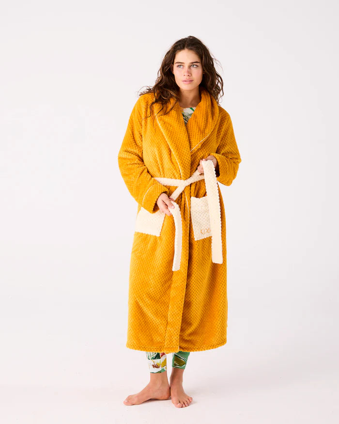KIP & CO - DESERT SAND COSY ROBE