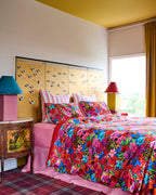 KIP & CO X JENNY KEE - VELVET PILLOWCASES 2P STD SET - GROWING THE PEACE