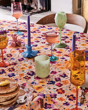 Load image into Gallery viewer, KIP &amp; CO - RECTANGULAR LINEN TABLECLOTH - PANSY
