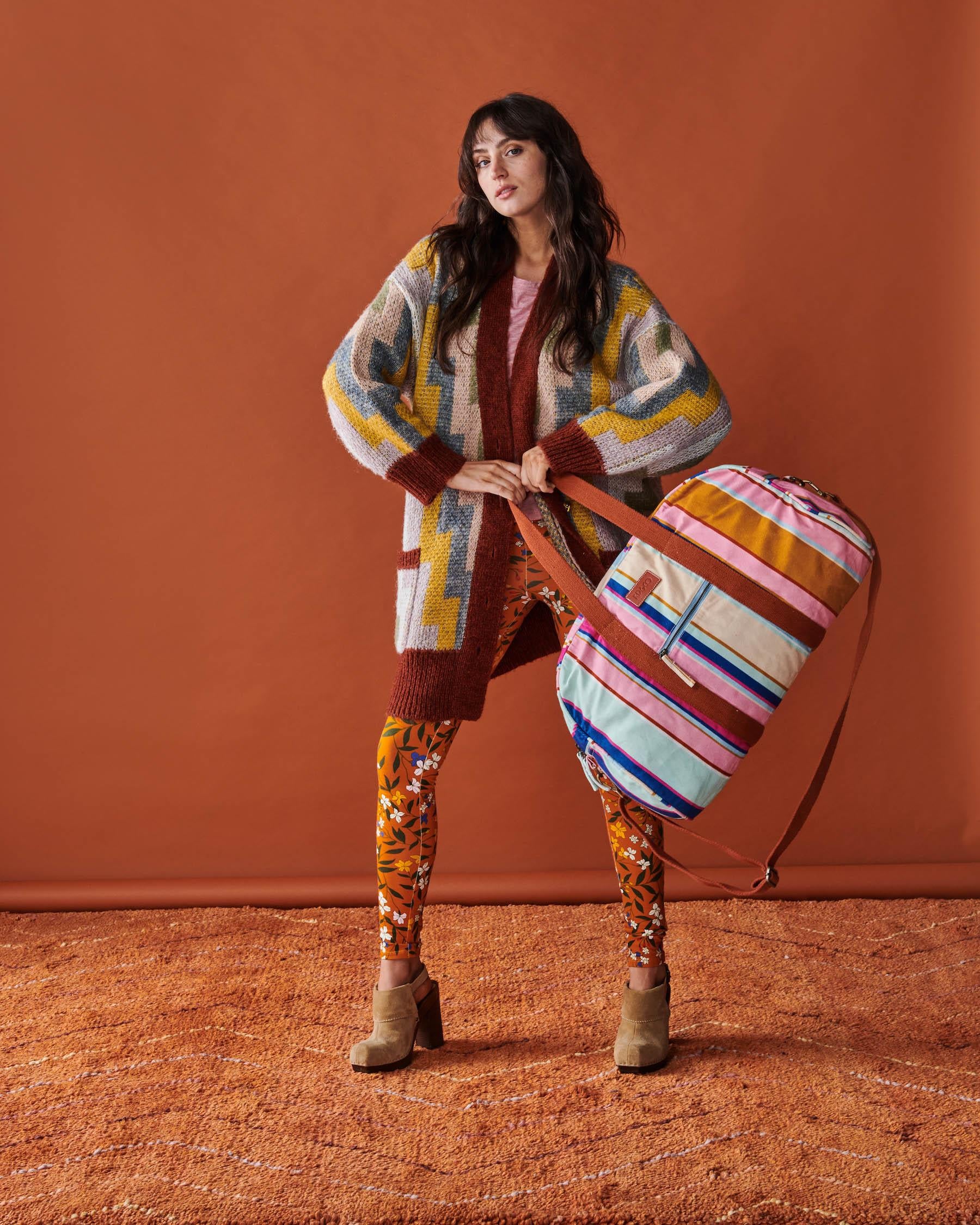 KIP & CO - DUFFLE BAG - JAIPUR STRIPE