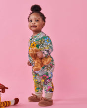 Load image into Gallery viewer, KIP &amp; CO - ORGANIC LONG SLEEVE ZIP ROMPER - BLISS FLORAL
