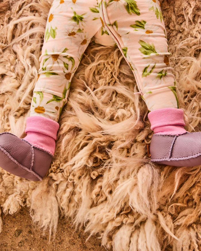 KIP & CO - BABY BOOTIES - LILAC