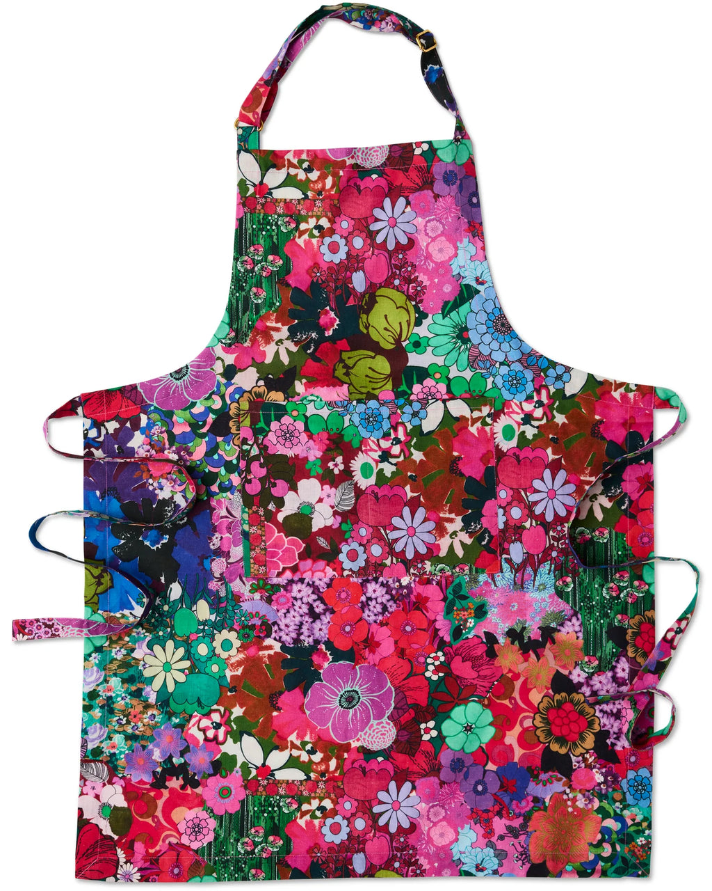 KIP & CO X ROMANCE WAS BORN - APRON - FLOWER POWER PINK