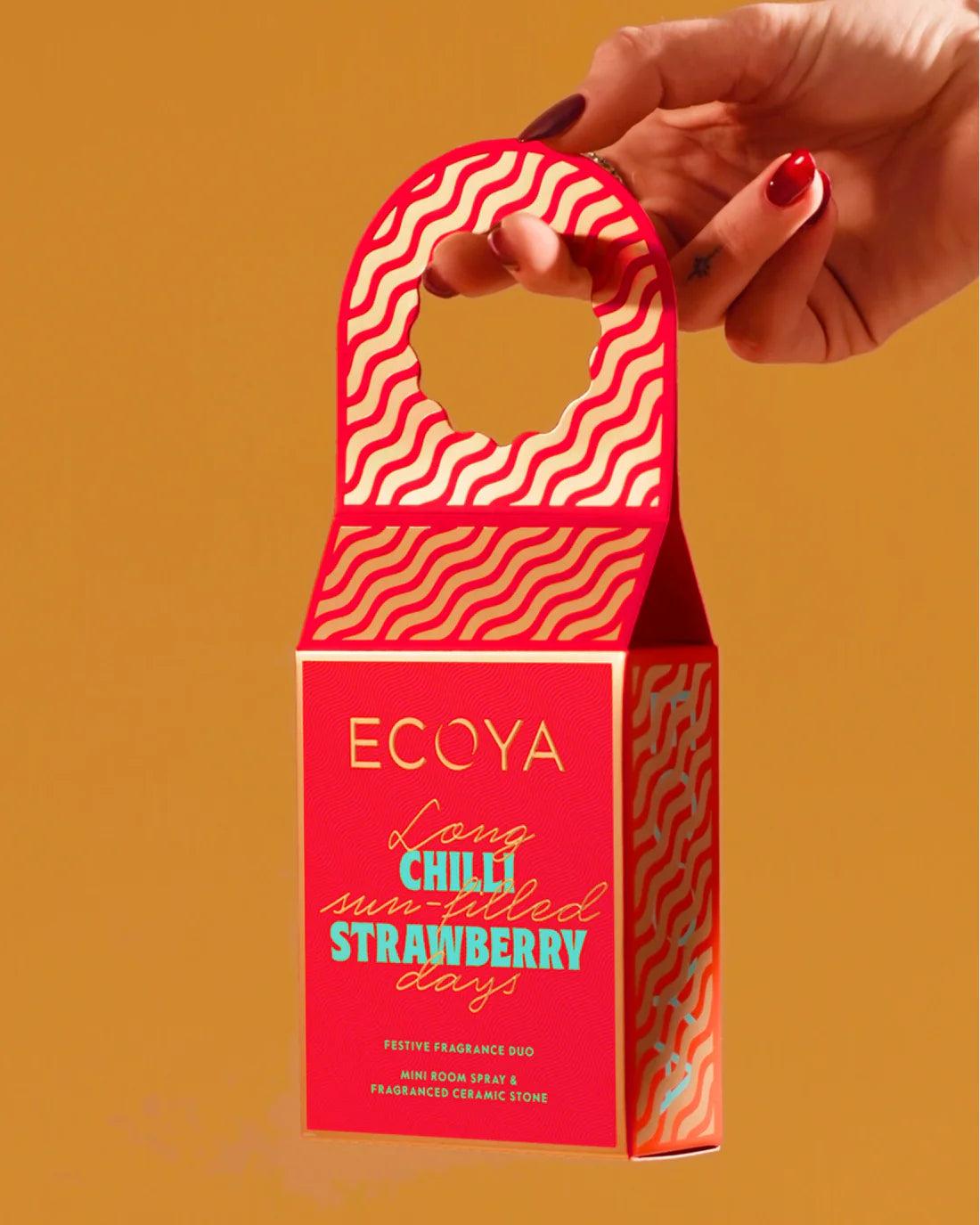 ECOYA - HOLIDAY: FESTIVE FRAGRANCE DUO CHILLI STRAWBERRY