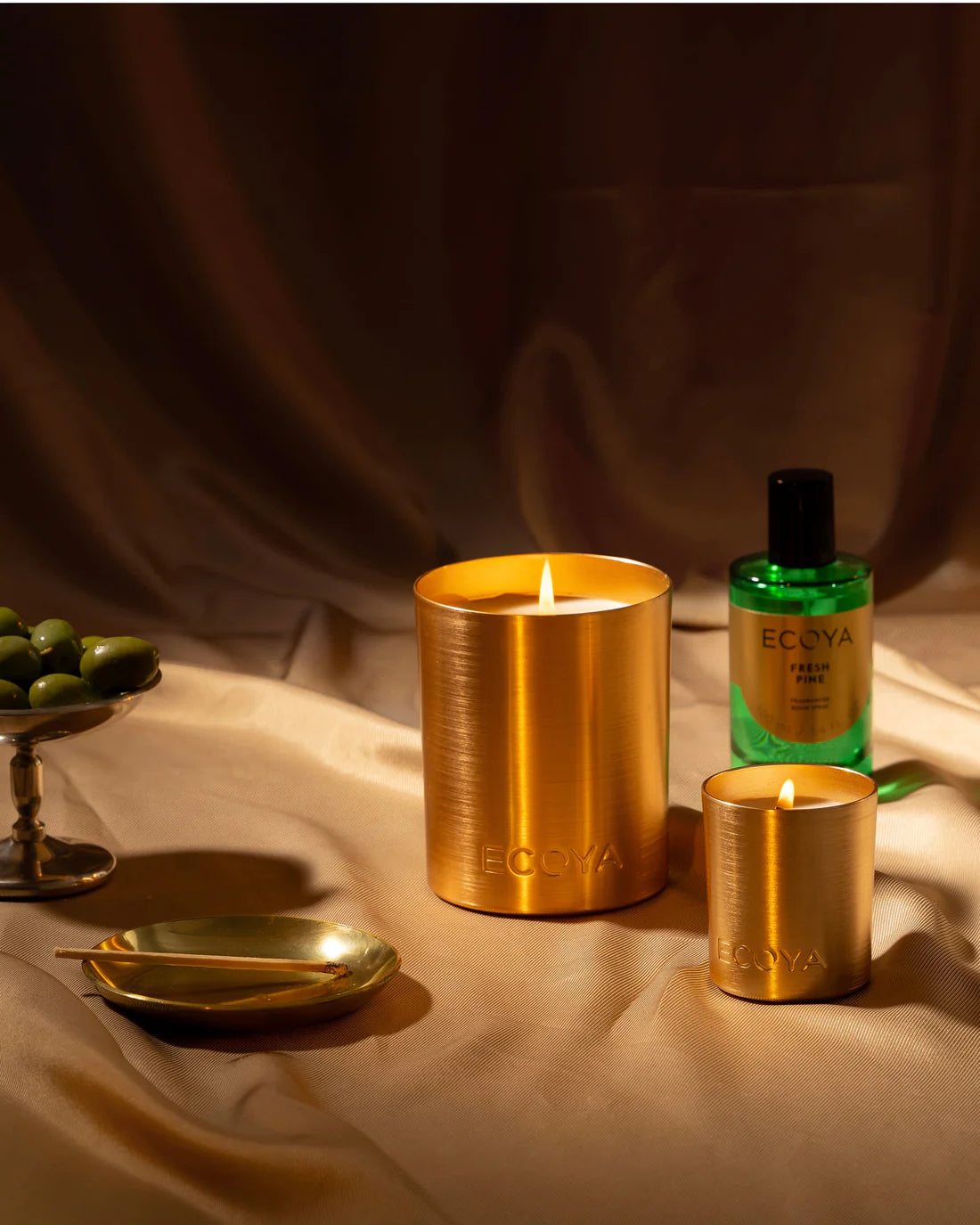 ECOYA - HOLIDAY: FRESH PINE MINI GOLDIE CANDLE