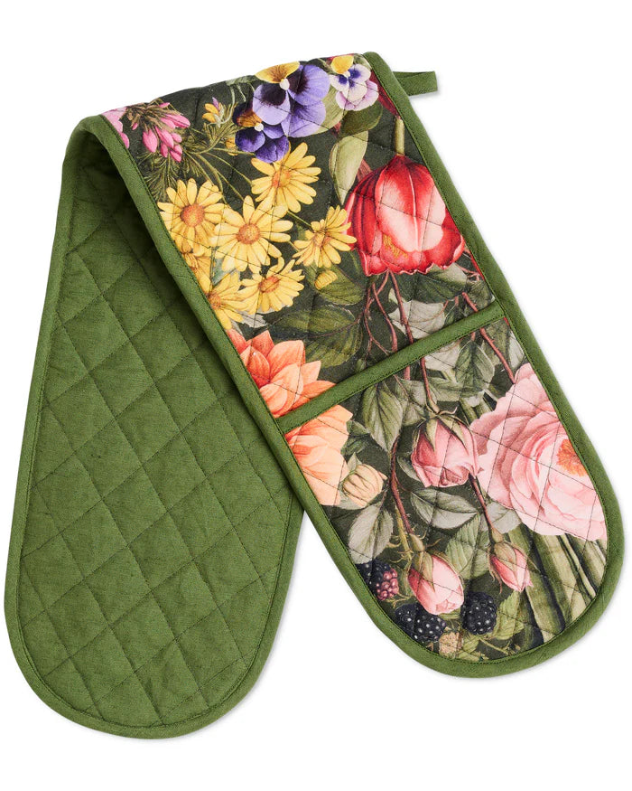 KIP & CO - COTTAGE GARDEN EDEN DOUBLE OVEN MITT
