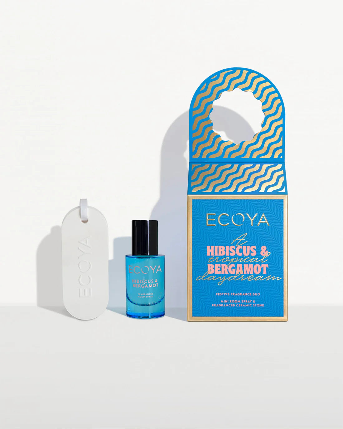 ECOYA - HOLIDAY: FESTIVE FRAGRANCE DUO HIBISCUS & BERGAMOT