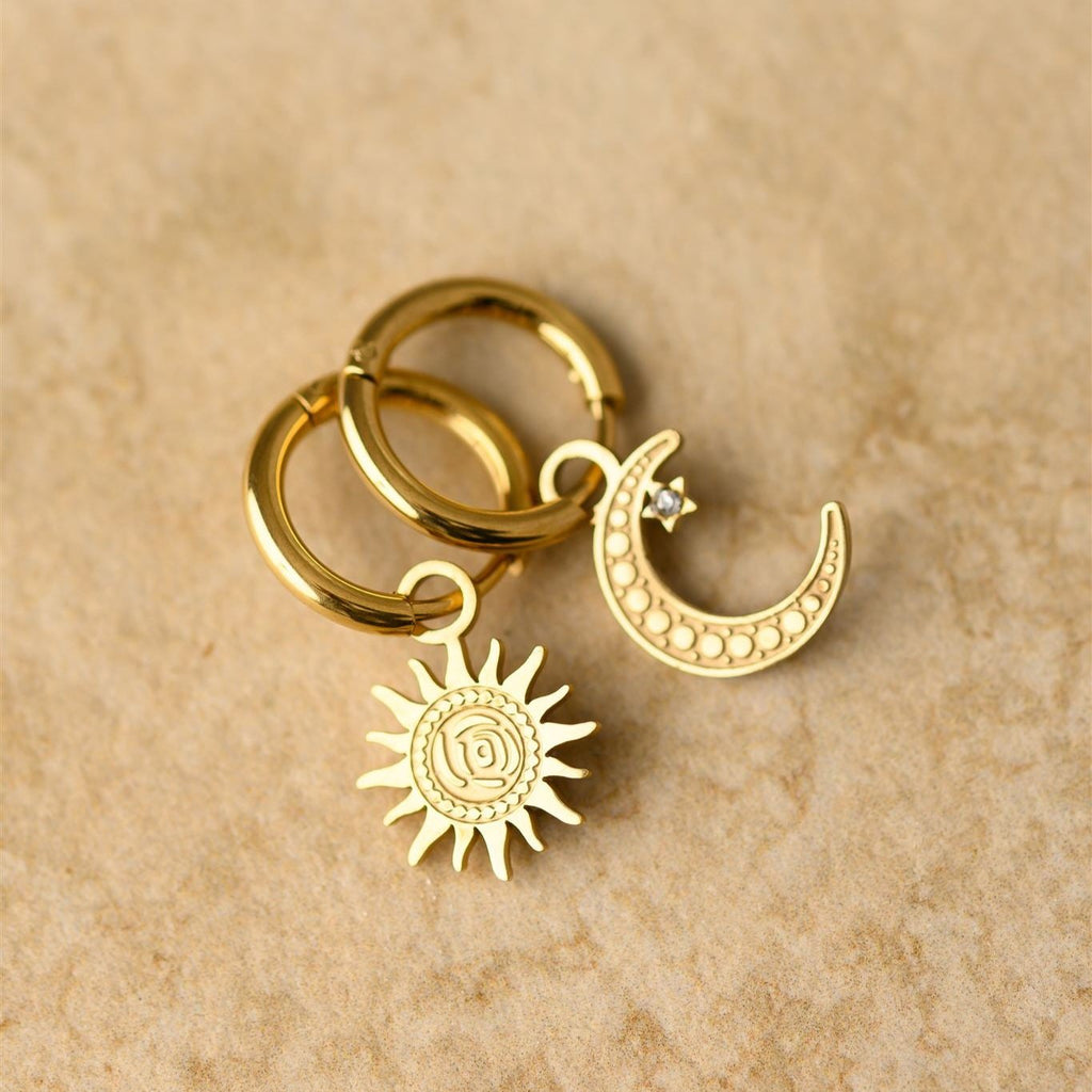 INDIGO & WOLFE - SOLE EARRINGS