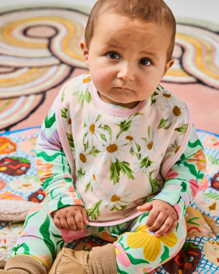 KIP & CO - ORGANIC COTTON BIB - SWEET DAISY