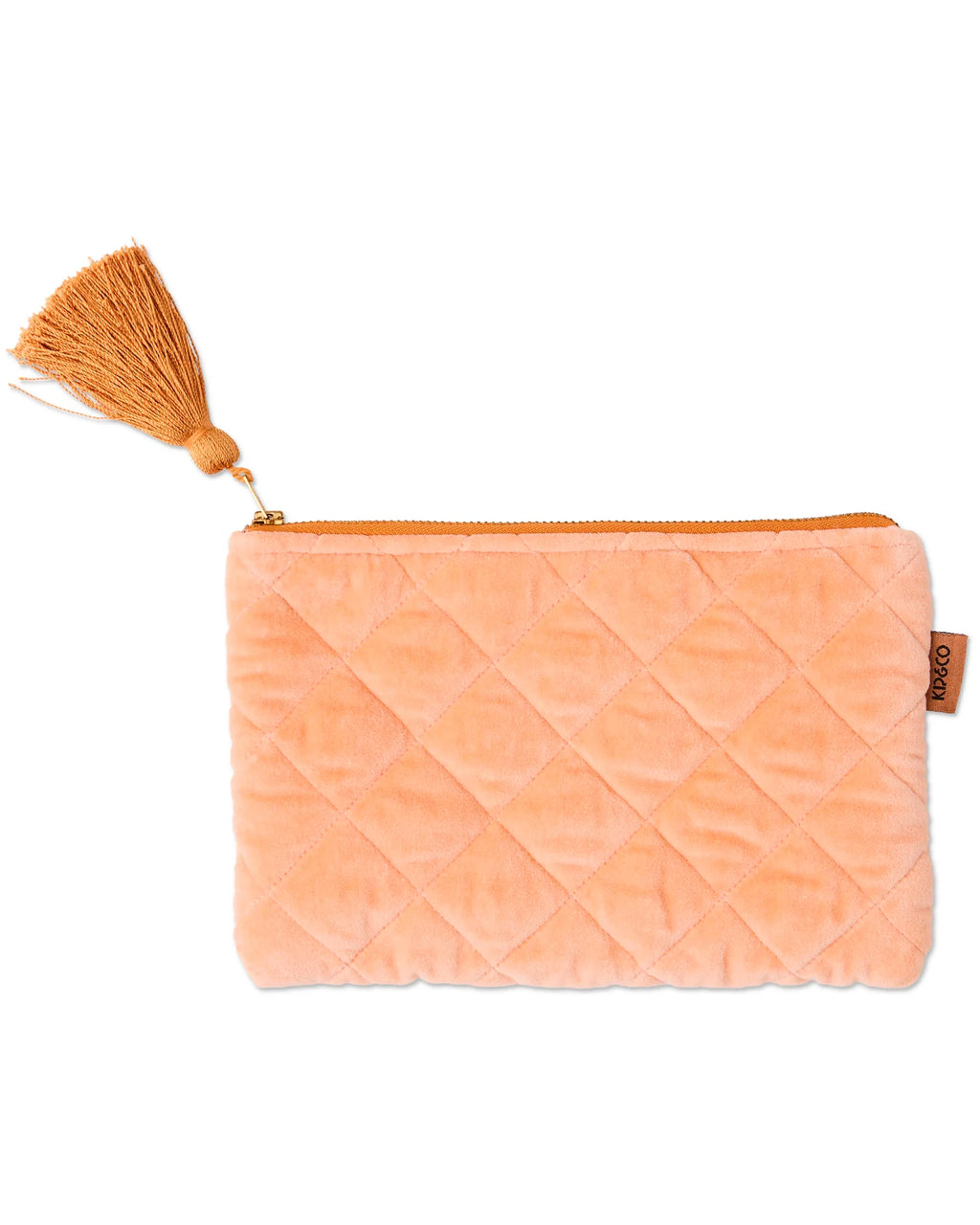 KIP & CO - VELVET COSMETICS PURSE - MELON