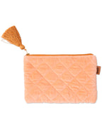 KIP & CO - VELVET COSMETICS PURSE - MELON