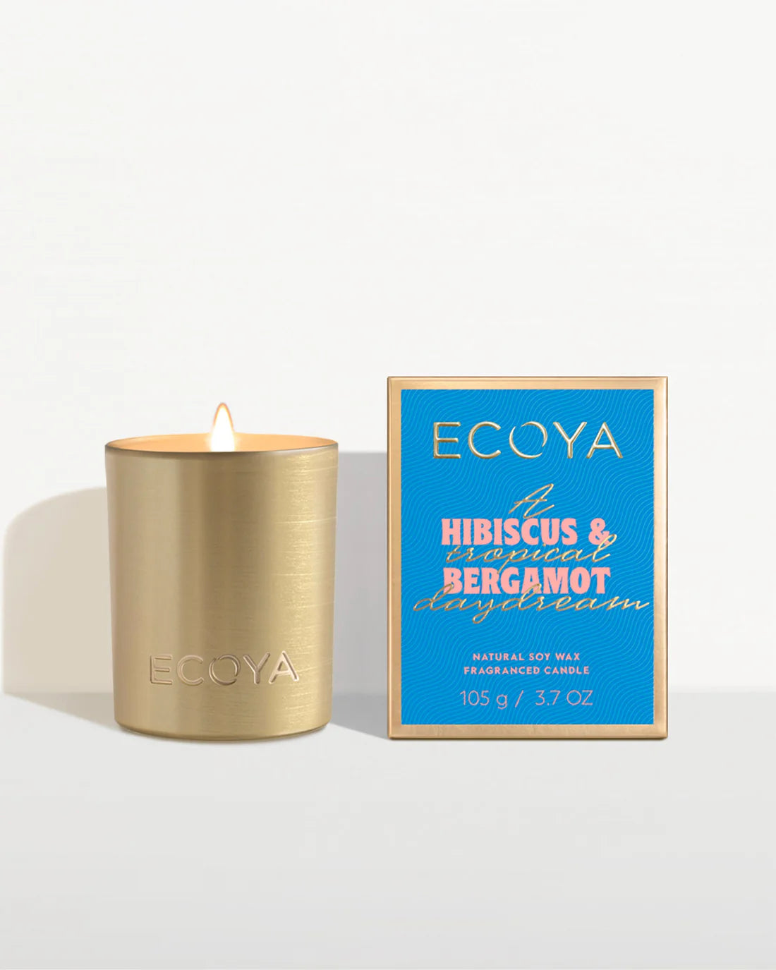 ECOYA - HOLIDAY: HIBISCUS & BERGAMOT MINI GOLDIE CANDLE