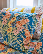 KIP & CO x ANNA SPIRO - ORGANIC COTTON 2P STD PILLOWCASE SET - GLADIOLUS