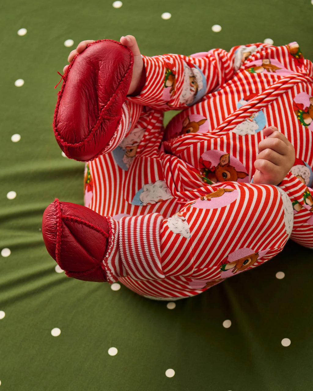KIP & CO - BABY BOOTIES - SANTA'S LITTLE HELPER