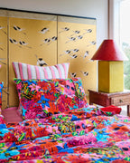 KIP & CO X JENNY KEE - VELVET PILLOWCASES 2P STD SET - GROWING THE PEACE