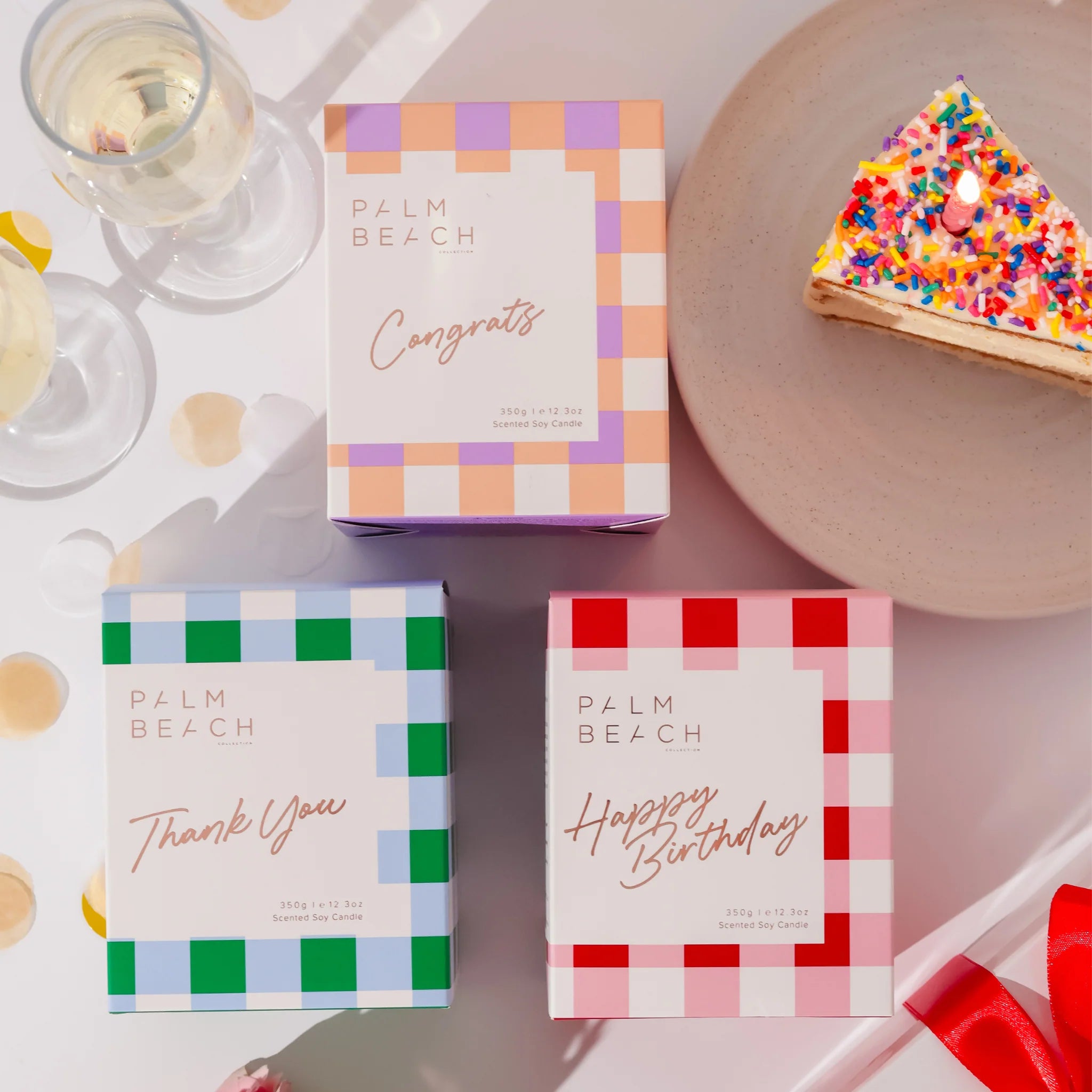 PALM BEACH COLLECTION - CONGRATS SCENTED CANDLE 350g