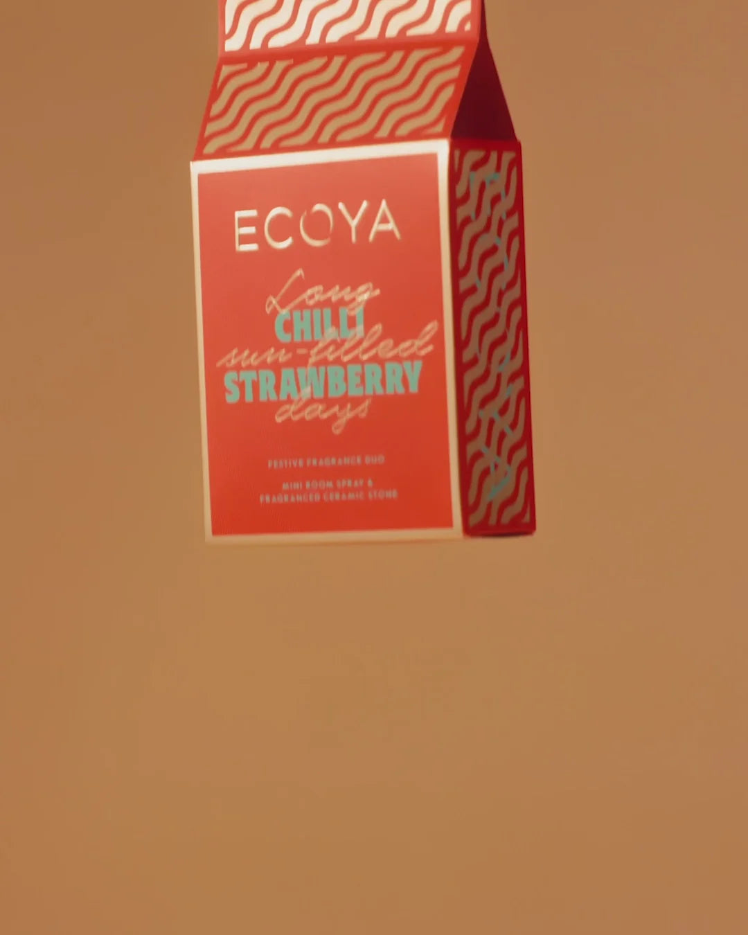 ECOYA - HOLIDAY: FESTIVE FRAGRANCE DUO CHILLI STRAWBERRY