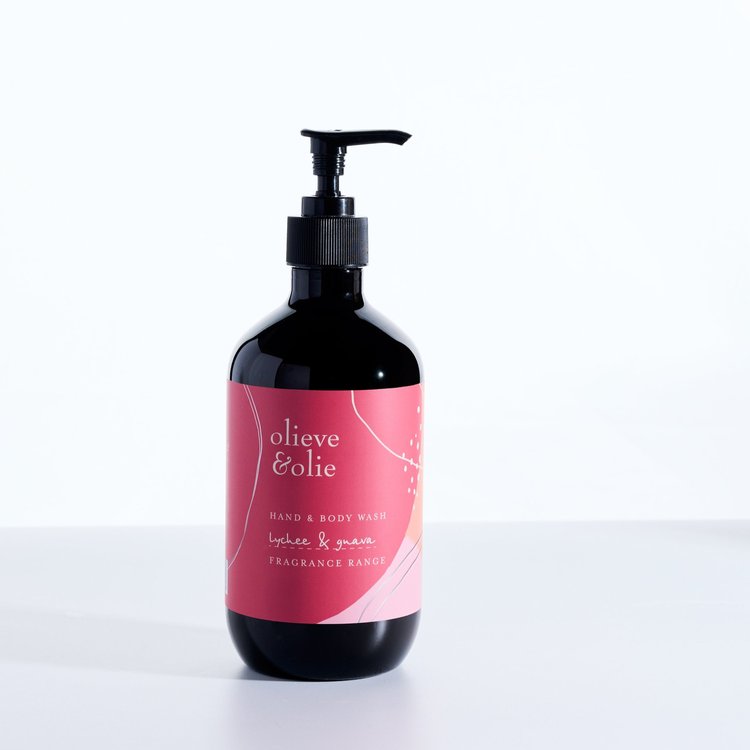 OLIEVE & OLIE - LYCHEE & GUAVA LIMITED EDITION HAND & BODY WASH