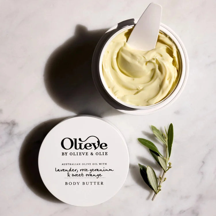 OLIEVE & OLIE - LAVENDER, ROSE GERANIUM & SWEET ORANGE BODY BUTTER - 100ML