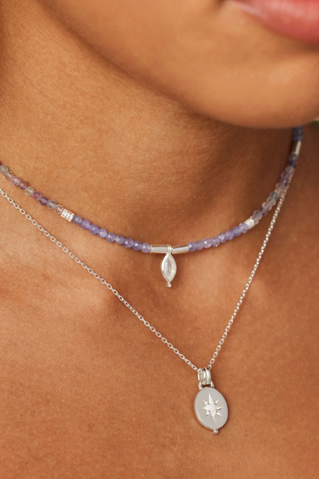 TONIMAY - NECKLACE - ALINA OPAL SILVER