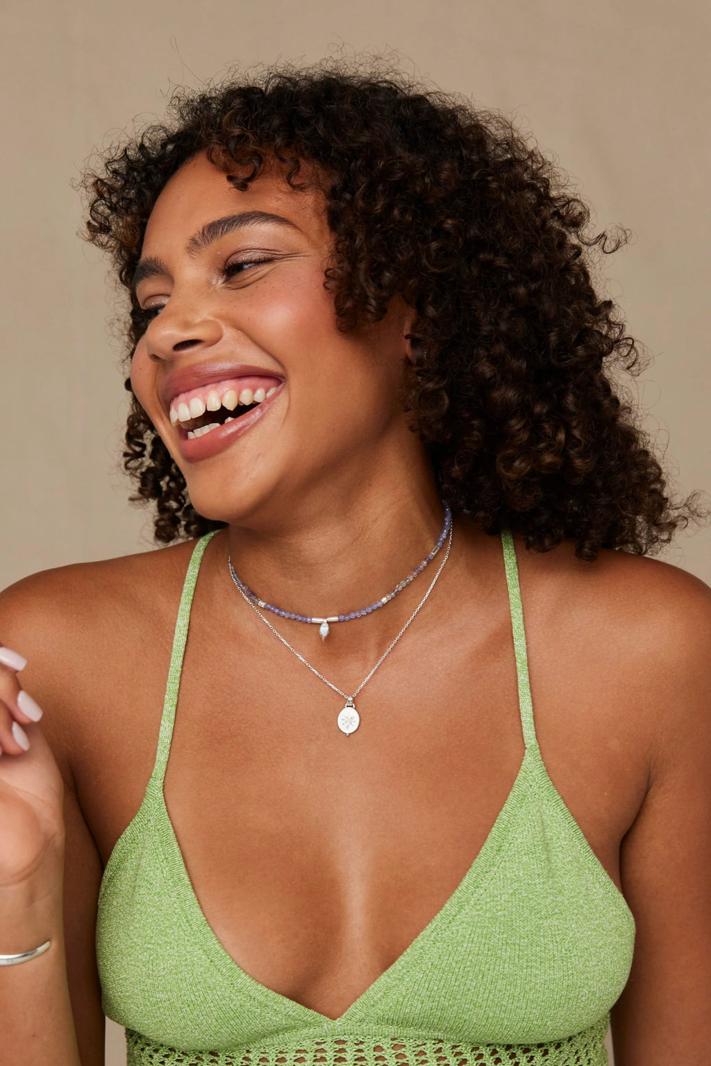 TONIMAY - NECKLACE - ALINA OPAL SILVER