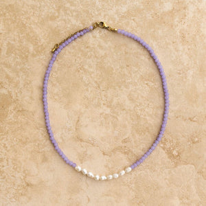 INDIGO & WOLFE - NECKLACE - ARLO - LILAC