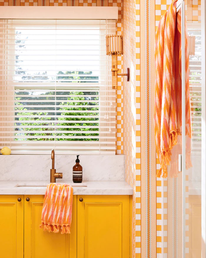 KIP & CO - TERRY HAND TOWEL - HATCH