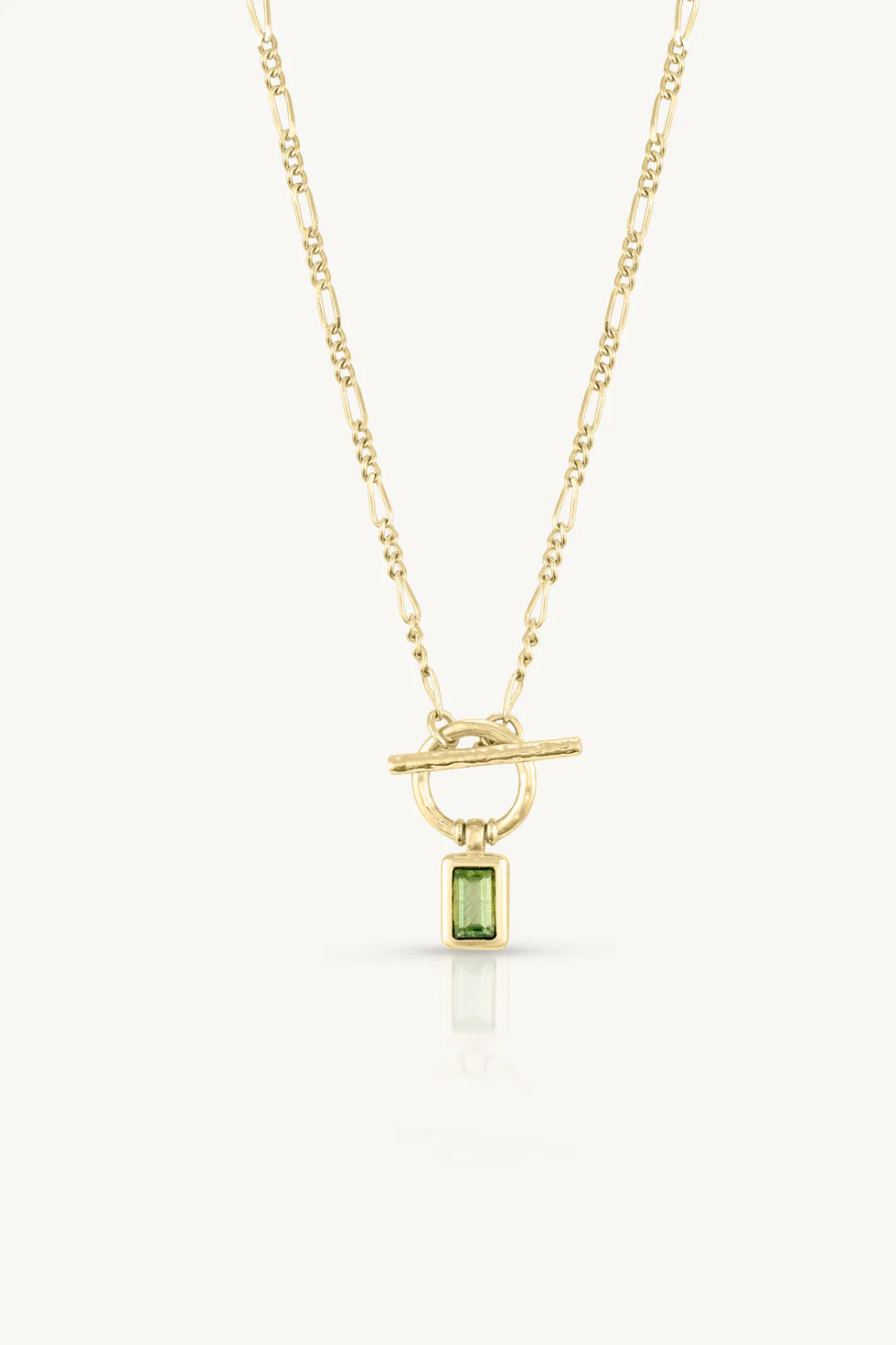 TONIMAY - APATITE GOLD TOGGLE NECKLACE