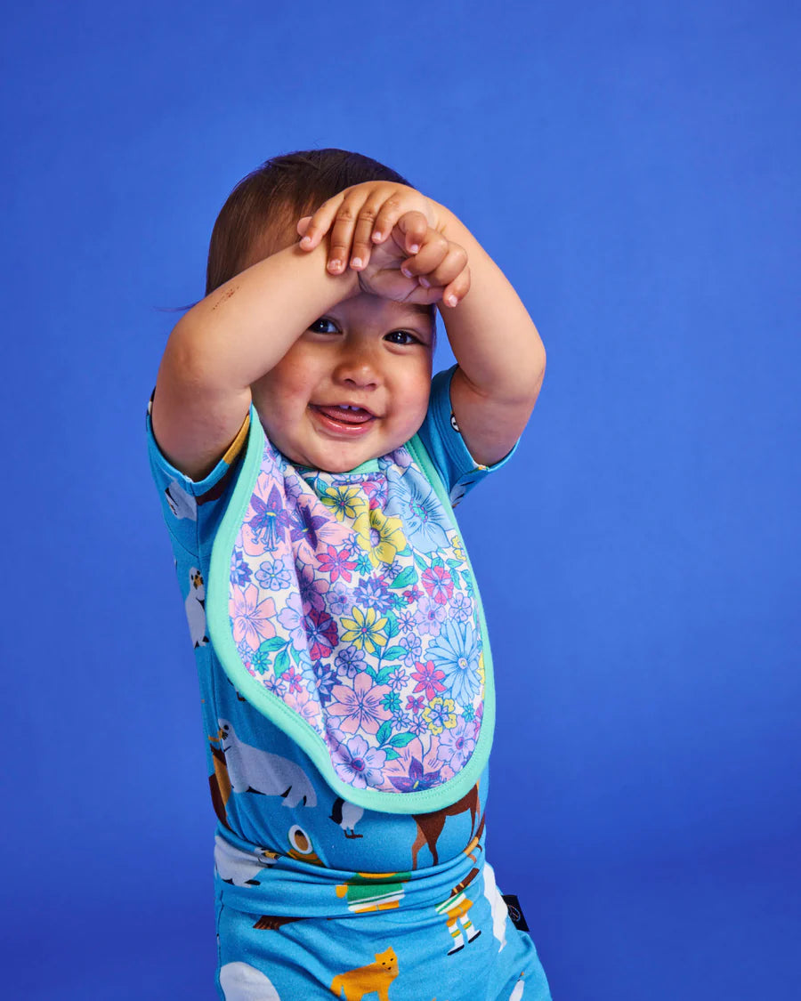KIP & CO - ORGANIC COTTON BIB - BUNCH OF FUN