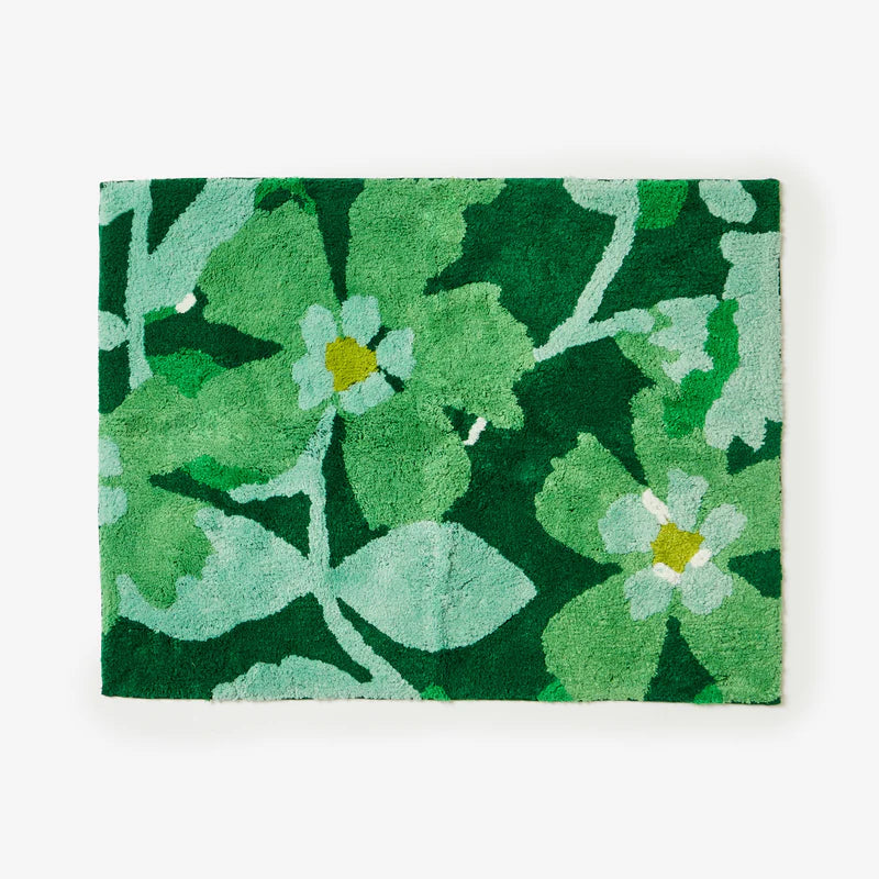 BONNIE & NEIL - BATH MAT - COSMOS GREEN