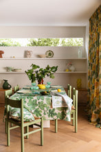 Load image into Gallery viewer, BONNIE &amp; NEIL - FIG GREEN TABLECLOTH - MEDIUM
