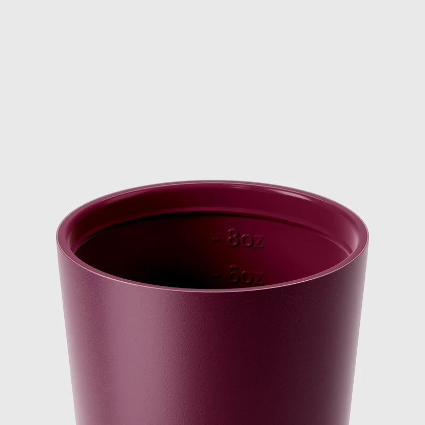 MADE BY FRESSKO - BINO REUSABLE CERAMIC COFFEE CUP 227ML/8OZ - PINOT