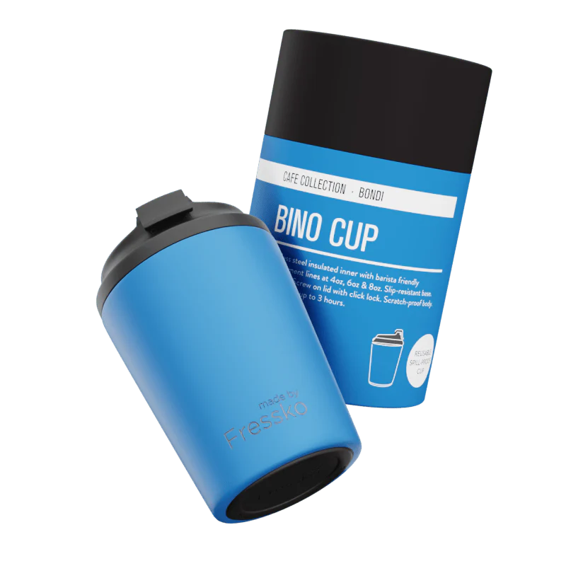 MADE BY FRESSKO - BINO REUSABLE COFFEE CUP 227ML/8OZ - BONDI