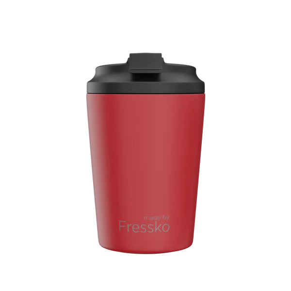 MADE BY FRESSKO - BINO REUSABLE COFFEE CUP 227ML/8OZ - CHILLI