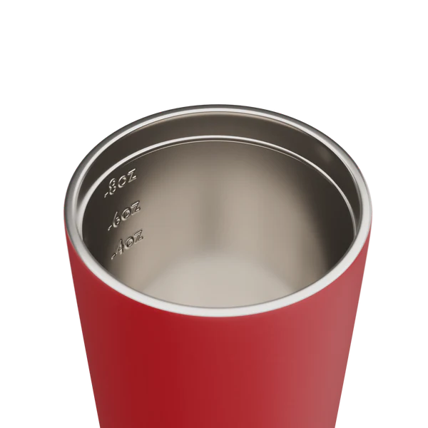 MADE BY FRESSKO - BINO REUSABLE COFFEE CUP 227ML/8OZ - CHILLI