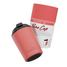 Load image into Gallery viewer, MADE BY FRESSKO - BINO REUSABLE COFFEE CUP 227ML/8OZ - CORAL
