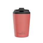 MADE BY FRESSKO - BINO REUSABLE COFFEE CUP 227ML/8OZ - CORAL