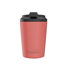 Load image into Gallery viewer, MADE BY FRESSKO - BINO REUSABLE COFFEE CUP 227ML/8OZ - CORAL
