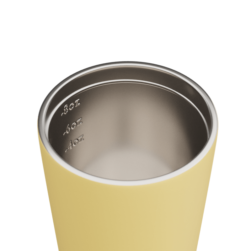 MADE BY FRESSKO - BINO REUSABLE COFFEE CUP 227ML/8OZ - LIMONCELLO