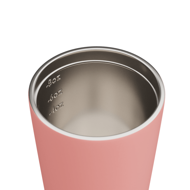 MADE BY FRESSKO - BINO REUSABLE COFFEE CUP 227ML/8OZ - PEACHY