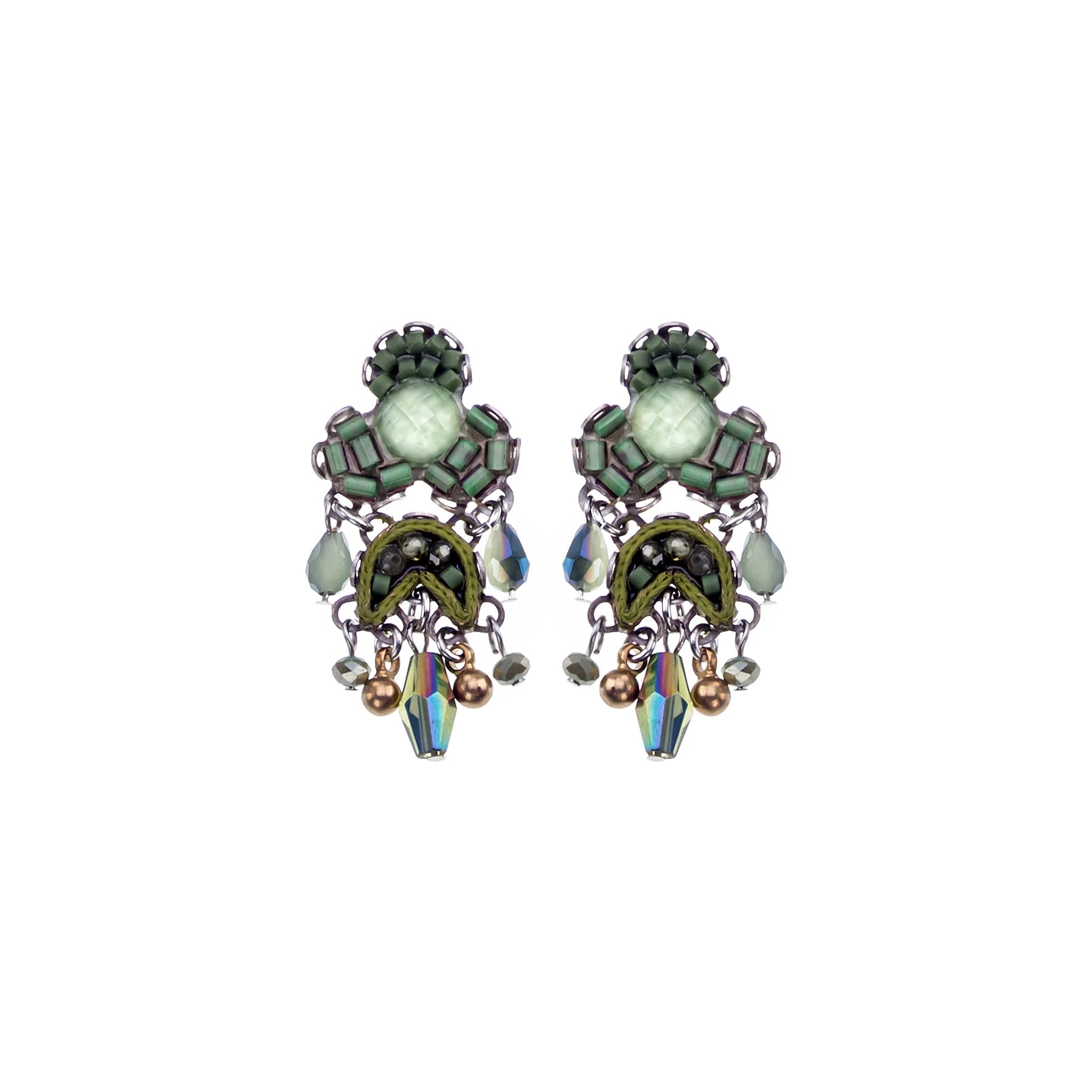 AYALA BAR - EUCALYPTUS SET - PRAELIA EARRINGS