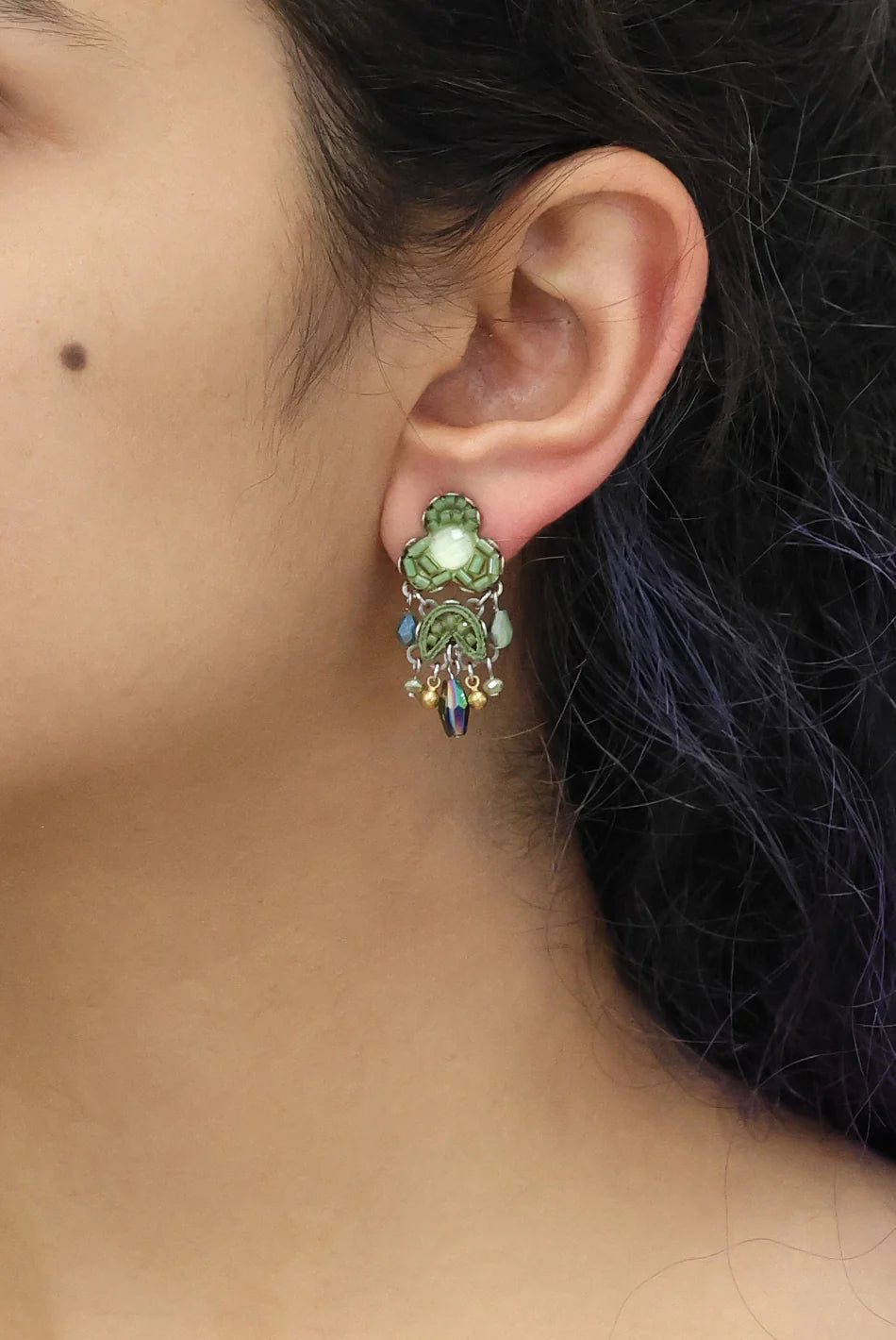 AYALA BAR - EUCALYPTUS SET - PRAELIA EARRINGS