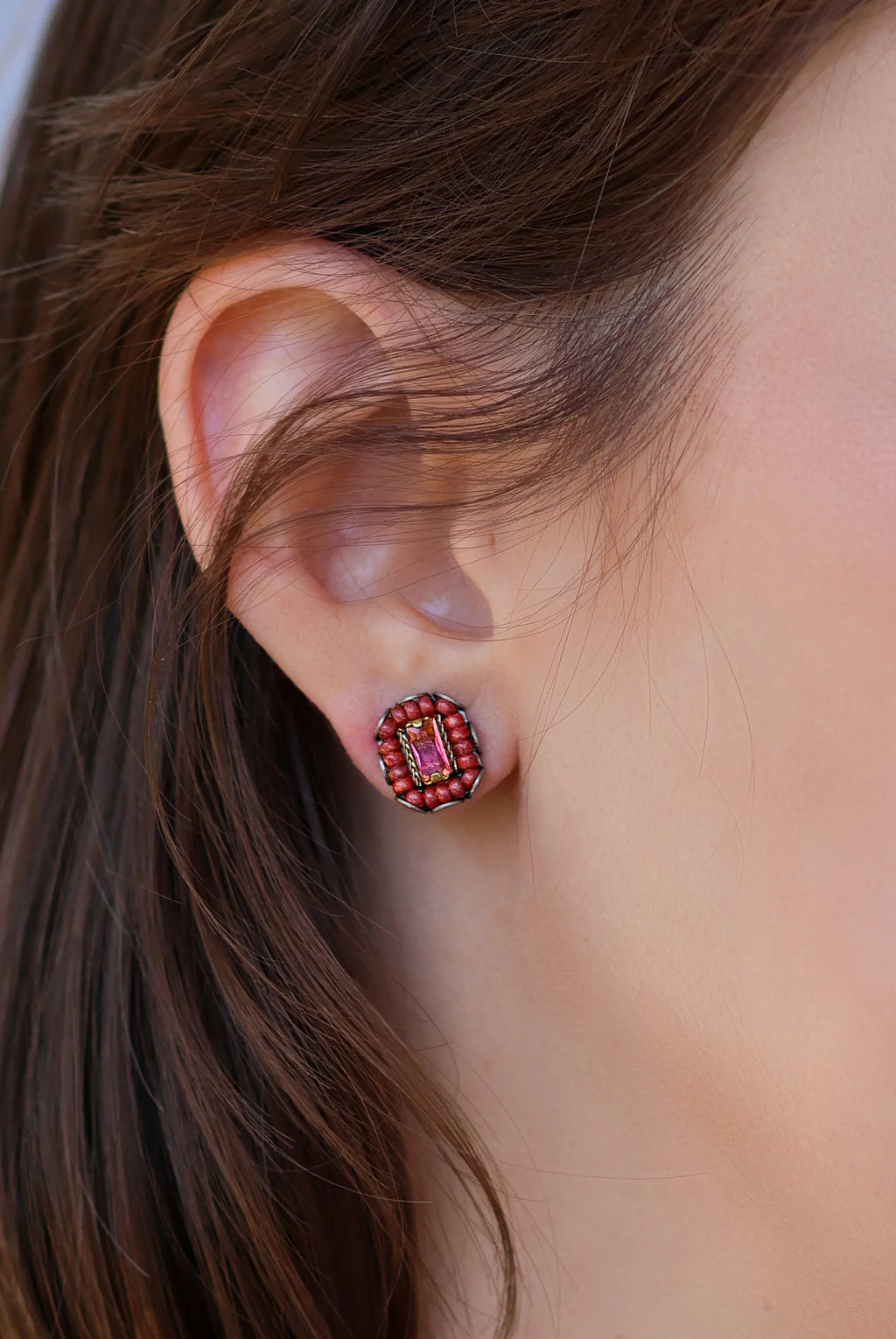 AYALA BAR - MULLED WINE SET - STUD EARRINGS - SERENITY