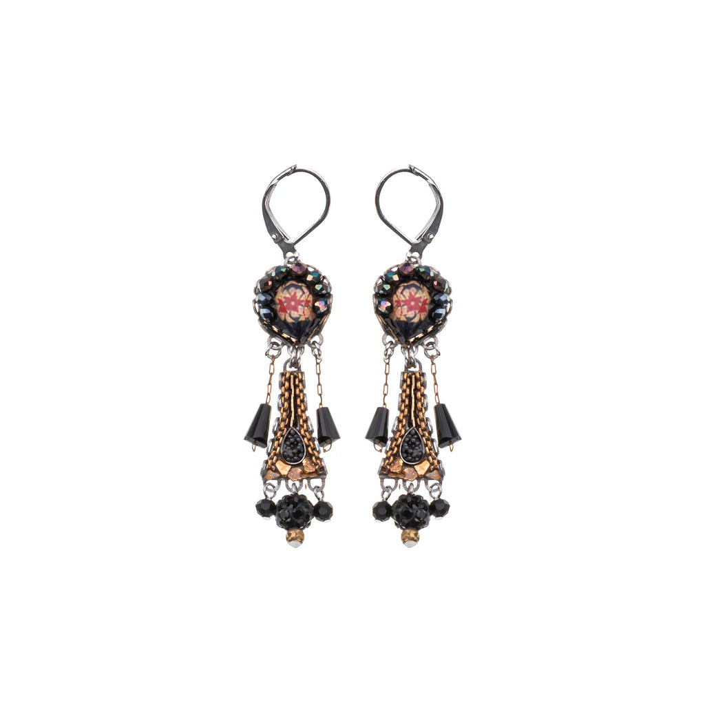 AYALA BAR - OBSIDIAN NIGHT SET - EARRINGS - ARDOR