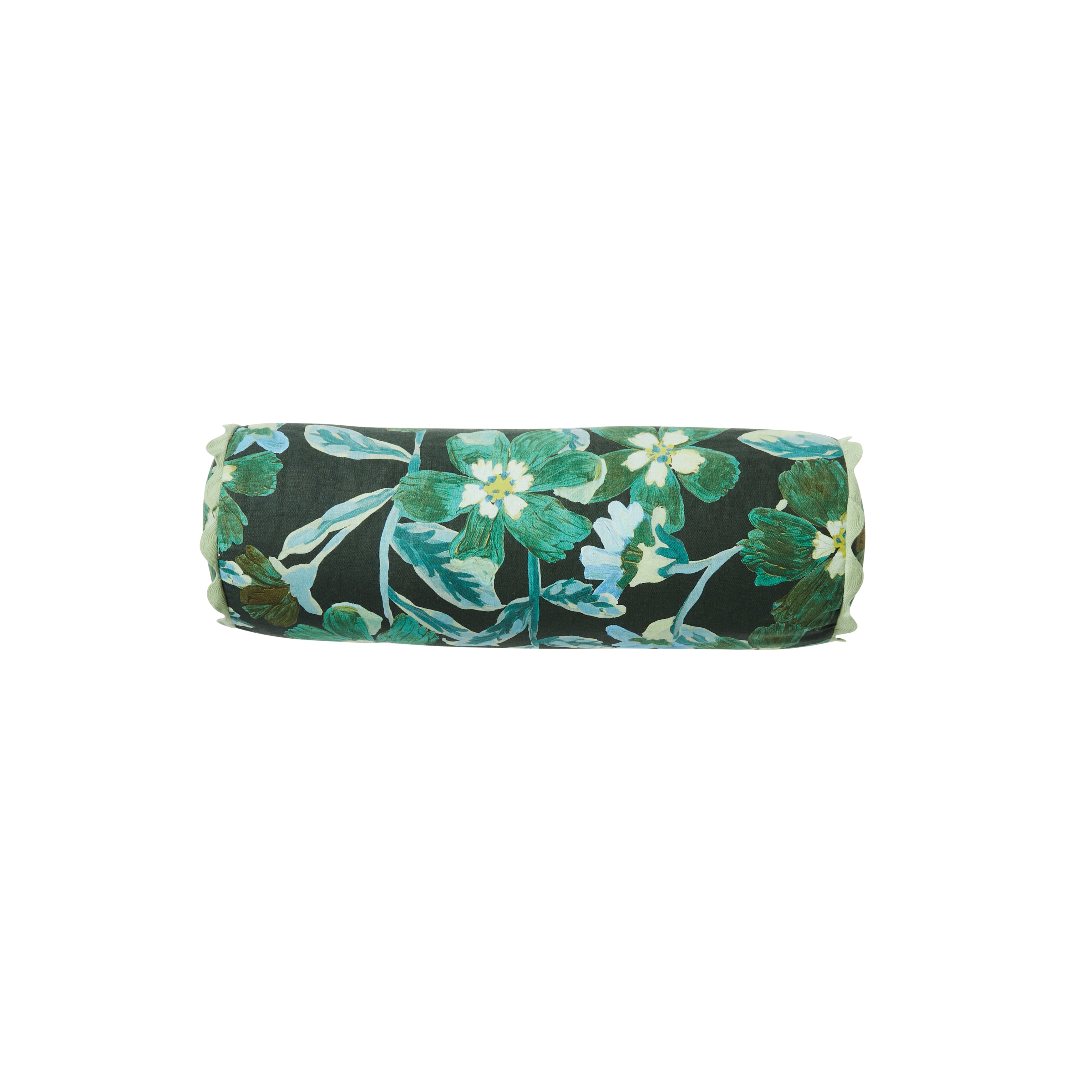 BONNIE & NEIL - COSMOS GREEN BOLSTER CUSHION 60CM X 20CM