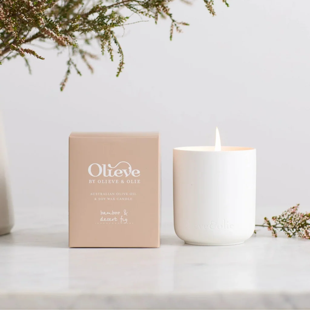 OLIEVE & OLIE - CANDLE - BAMBOO & DESERT FIG