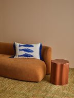 BONNIE & NEIL - 60X40CM CUSHION - SARDINE BLUE