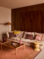 BONNIE & NEIL - 60X40CM CUSHION - BUTTERCUP BROWN