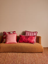 Load image into Gallery viewer, BONNIE &amp; NEIL - 50CM CUSHION - PINSTRIPE ROSE
