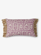 BONNIE & NEIL - PETRA LINEN CUSHION 60X40CM - LILAC